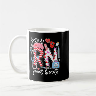 Rn Good Hands Cute Nurse Nursing Student Coffee Mug