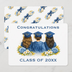RN Graduation Congratulations Card Class of 20XX