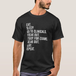 RN LPN Grad Nursing Student School Clinical Nurse T-Shirt