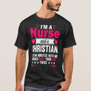 Rn Lvn Cna Nurse Grad Christian Cool Nursing Gradu T-Shirt
