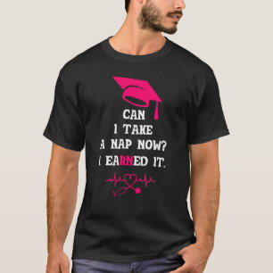 Rn Lvn Cna Nurse Grad Earned It Cool Nursing Gradu T-Shirt