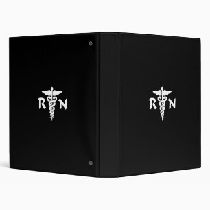RN Medical Symbol Binder