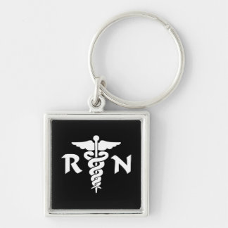 RN Medical Symbol Keychain