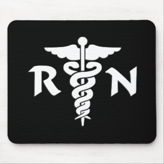 RN Medical Symbol Mouse Pad
