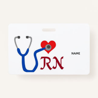 RN Name Badge
