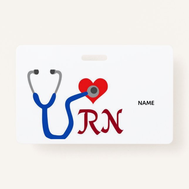 RN Name Badge (Front)