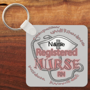 RN nurse axiom  Keychain