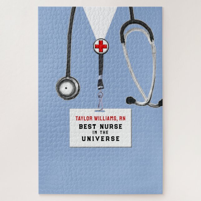 RN Nurse Gift Puzzle (Vertical)