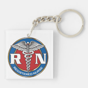 RN Nurse Keychain