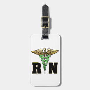 RN Nurse Luggage Tag