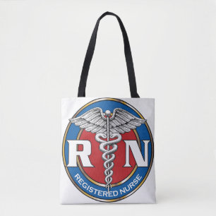 RN Nurse Tote Bag