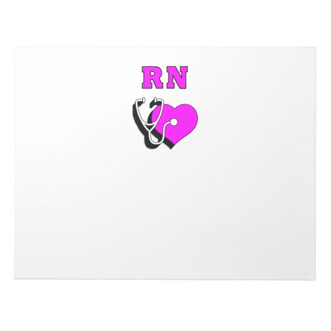 RN Nursing Care Notepad (Front)