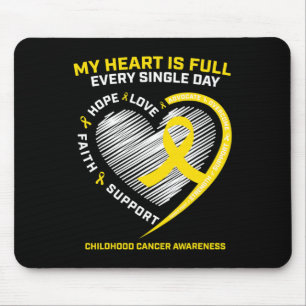 RN Pediatric Oncologist Childhood Cancer Awareness Mouse Pad