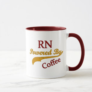 RN Powered By Coffee Mug