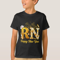 Rn Registered Nurse Happy New Year 2026 Fireworks 