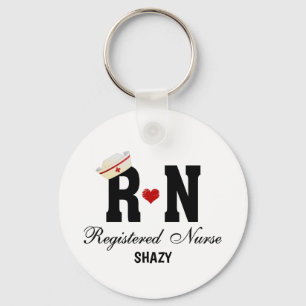 RN Registered Nurse Keychain