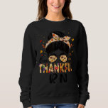 RN Registered Nurse One Thankful Thanksgiving Fall Sweatshirt<br><div class="desc">RN Registered Nurse One Thankful Thanksgiving Fall Autumn</div>