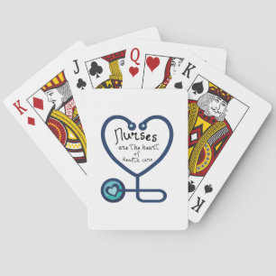 RN Registered Nurses Gifts Playing Cards