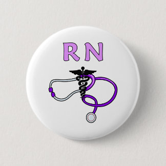 RN Stethoscope 2 Inch Round Button