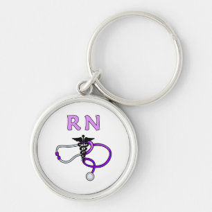 RN Stethoscope Keychain