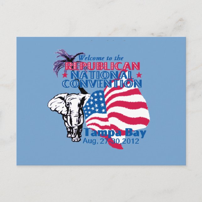 RNC Convention Postcard (Front)