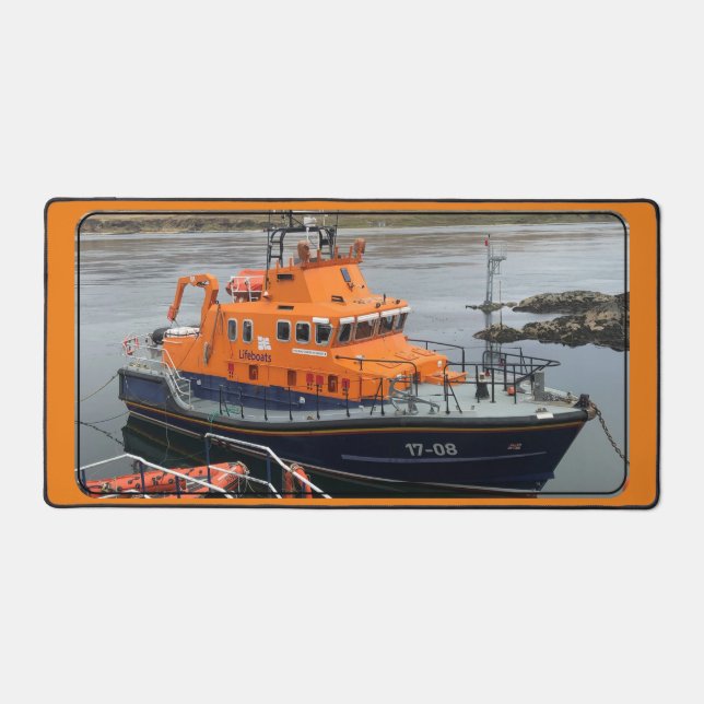 RNLI Lifeboat, Port Askaig, Islay, Écosse sur une (Recto)