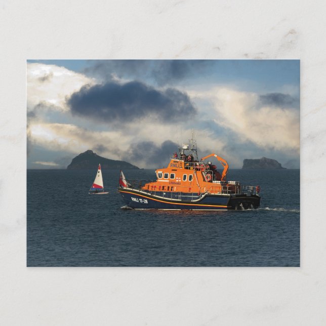 RNLI Lifeboat Torbay Postcard (Front)