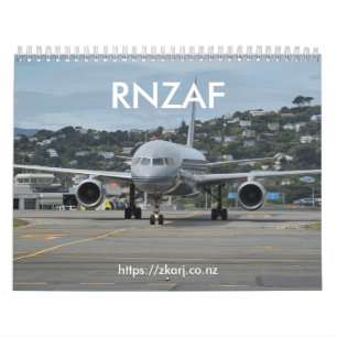 RNZAF - Calendrier de ZK-ARJ (milieu, mois de 2