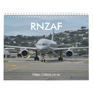 RNZAF - Calendrier de ZK-ARJ (milieu, mois de 2