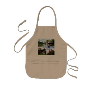 RO Barsana Monastery - Danube Delta - Sighisoara - Kids Apron