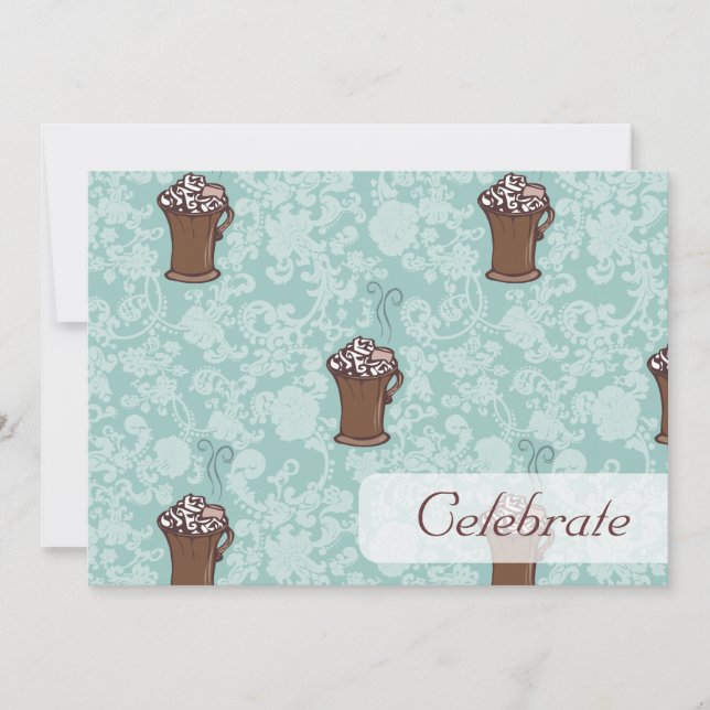 Ro-Cocoa, 5"x7" invitation (Front)