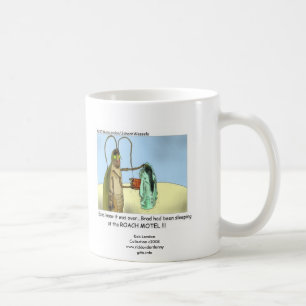 Roach Motel Funny Cartoon Coffee Mug