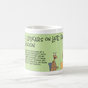 Roach on Late Night TV Coffee Mug