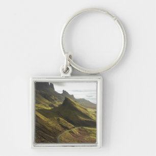 Road ascending The Quiraing, Isle of Skye, Keychain