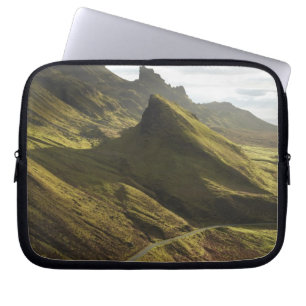 Road ascending The Quiraing, Isle of Skye, Laptop Sleeve