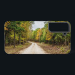 Road At Seasons Change Samsung Phone Case<br><div class="desc">Samsung phone case featuring a gravel road on Kaysinger Bluff during the autumn season in Warsaw, Missouri, United States. Looking for more prints or products? Feel free to visit my store: http://www.zazzle.com/timelessmomentsphtgy This photo was taken by Jennifer White with Timeless Moments Photography. All images are copyrighted © Timeless Moments Photography....</div>