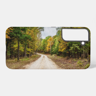 Road At Seasons Change Samsung Phone Case