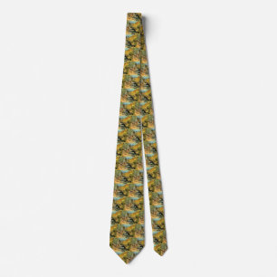 Road at St Remy with Figure by Vincent van Gogh Tie