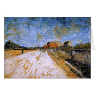 Road Beside Paris Ramparts Van Gogh Fine Art