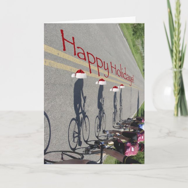 Road Biking! Holiday Card (Front)