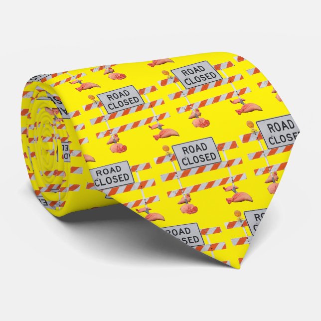 Road Block Tie (Rolled)