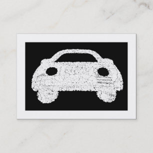 Road Car Symbol HC (Bordered) Business Card