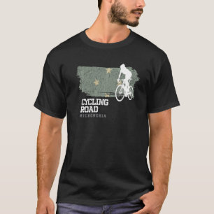 Road Cycling Micronesia Road Bike Speed Women Cycl T-Shirt