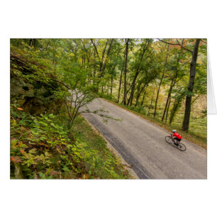 Road Cycling On Rural Country Road