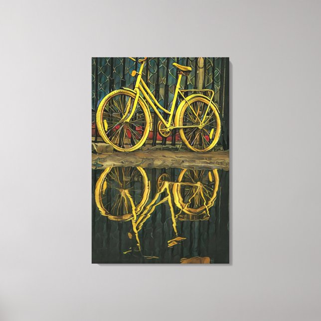 Road cyclist gifts canvas print (Front)