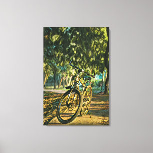 Road cyclist gifts canvas print