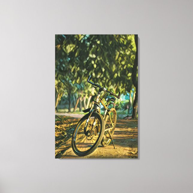 Road cyclist gifts canvas print (Front)