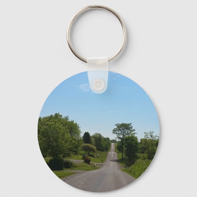 Road for running keychain (Front)