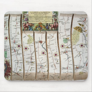 Road from London to Bristol Mouse Pad