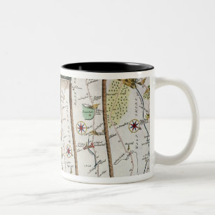 Road from London to Bristol Two-Tone Coffee Mug